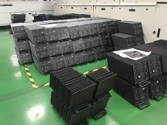 1000mcd Kecerahan Tinggi P4 SMD LED Matrix Display 1/32 Scan Driving Hemat Energi Pabrik Shenzhen