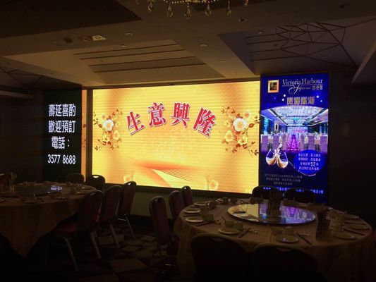 P4 Indoor LED Video Screen 60Hz Frekuensi 5V 3.6A Untuk Pusat Perbelanjaan dan Pabrik Hotel Shenzhen