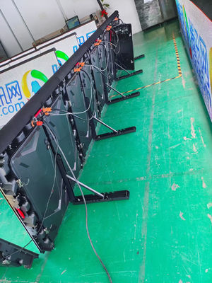 Tampilan Olahraga Die-Case Alum Cabinet Outdoor LED Video Screen Multi Screen Perimeter LED Display Pabrik Shenzhen