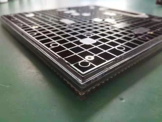 Tampilan Panggung P4.81 Panel Lantai Dansa LED Kekuatan Tinggi 500mmx1000mm IP54 Pabrik Shenzhen