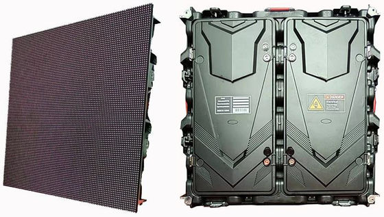 Outdoor Alum Die-Case Cabinet Iklan Olahraga Tampilan LED Kecerahan Tinggi P10 960mm * 960mm Pabrik Shenzhen